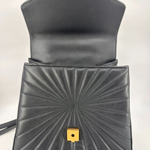 Gucci Calfskin Trapuntata Queen Margaret Bamboo Top-Handle / Backpack - Picture 7 of 14